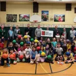 SOMA Basketball Boosters Partners with Clinton Elementary for Equipment Donation